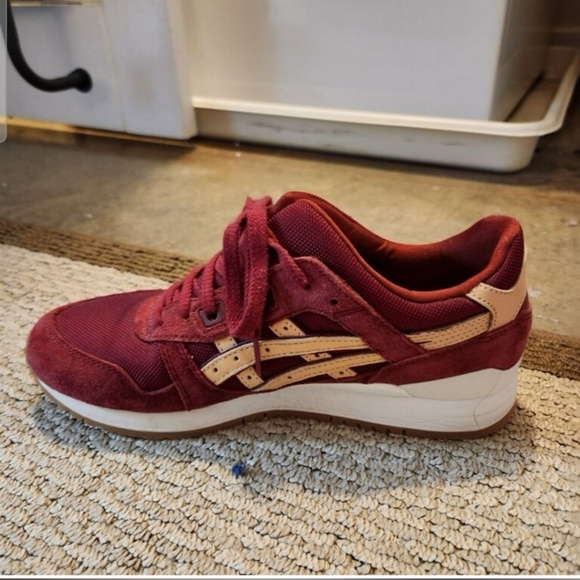 ACICS GEL-LYTE 3  RED SUEDE - Picture 9 of 14